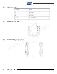 AT29LV512-12TU-T Datasheet Page 2