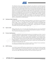 AT29LV512-12TU-T Datasheet Page 4