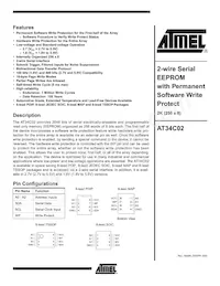 AT34C02-10TU-1.8 Datasheet Cover