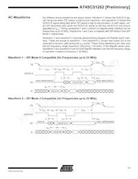 AT45CS1282-TC Datasheet Pagina 17