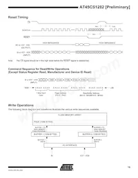 AT45CS1282-TC Datasheet Page 19