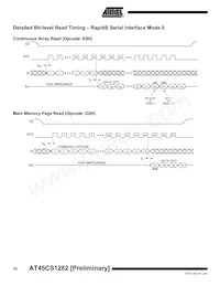 AT45CS1282-TC Datasheet Pagina 22