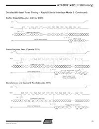 AT45CS1282-TC Datasheet Pagina 23