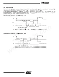 AT45D021-TI Datasheet Pagina 7