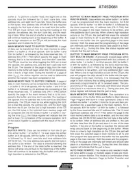 AT45D081-TI Datenblatt Seite 3