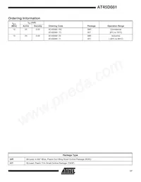 AT45D081-TI Datasheet Page 17