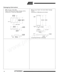 AT45D081-TI Datasheet Page 18