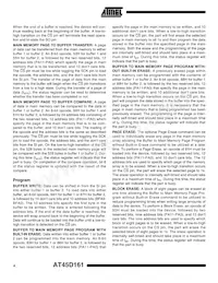 AT45D161-TI Datenblatt Seite 4