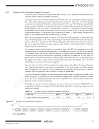 AT45DB011D-MH-T Datasheet Page 15