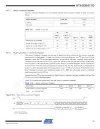 AT45DB011D-SSH-T Datasheet Pagina 19