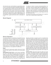 AT45DB021-TI Datasheet Pagina 2