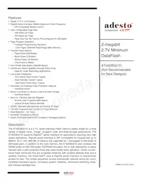 AT45DB021D-MH-T Datenblatt Cover