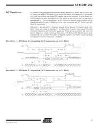AT45DB1282-TI Datasheet Page 17