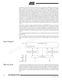 AT45DB161B-CNC-2.5 Datasheet Pagina 2