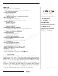 AT45DB161D-SU-2.5 Datasheet Cover