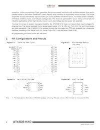 AT45DB161D-SU-2.5 Datasheet Page 2