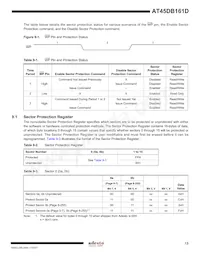 AT45DB161D-SU-2.5 Datasheet Page 13