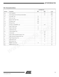 AT45DB321B-RI Datasheet Page 13