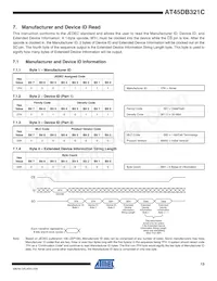 AT45DB321C-TC Datasheet Page 13