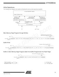 AT45DB642-TI Datasheet Page 19