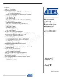 AT45DB642D-CU Datasheet Cover