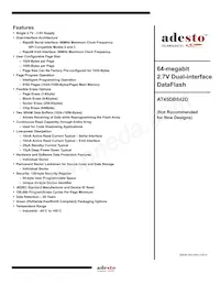 AT45DB642D-TU-SL383 Datenblatt Cover