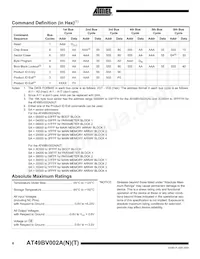 AT49BV002ANT-70JU Datasheet Page 6