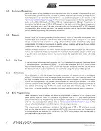 AT49BV040A-90VU-T數據表 頁面 4