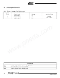 AT49BV040B-VU Datasheet Pagina 16