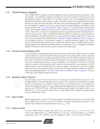 AT49BV160CT-70CU Datasheet Page 9