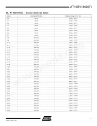 AT49BV160DT-70TU-T Datasheet Page 17