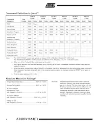 AT49BV1614-90TI Datasheet Page 6
