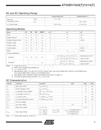 AT49BV1614T-11CI Datasheet Page 9