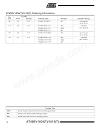 AT49BV1614T-11CI Datasheet Page 16