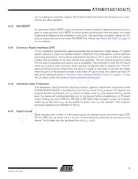 AT49BV163AT-70TI Datasheet Page 9