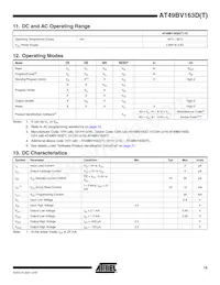 AT49BV163DT-70TU-T Datenblatt Seite 15