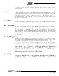 AT49BV320C-70TU Datasheet Page 4