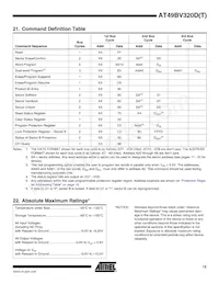 AT49BV320DT-70CU Datenblatt Seite 15