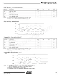 AT49BV3218T-90TI Datasheet Page 19