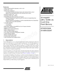 AT49BV322A-70TU Datasheet Cover
