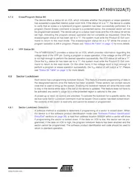 AT49BV322A-70TU Datasheet Page 7