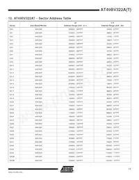 AT49BV322A-70TU Datasheet Pagina 17