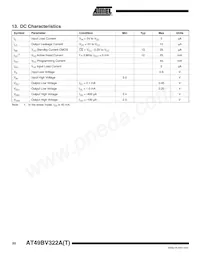 AT49BV322A-70TU Datasheet Pagina 20