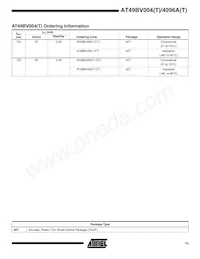 AT49BV4096A-12TI Datasheet Page 13