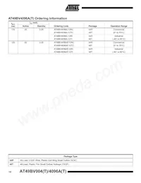 AT49BV4096A-12TI Datasheet Page 14