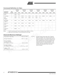 AT49BV512-90VC Datasheet Page 4
