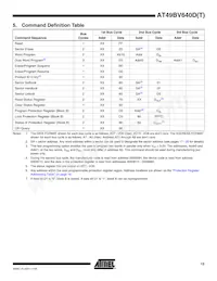 AT49BV640DT-70CU Datasheet Page 15