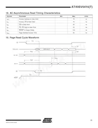 AT49BV6416T-70TI-T Datasheet Page 21
