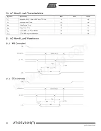AT49BV6416T-70TI-T Datasheet Page 22