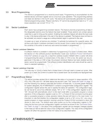AT49BV642D-70TU-T Datasheet Page 4